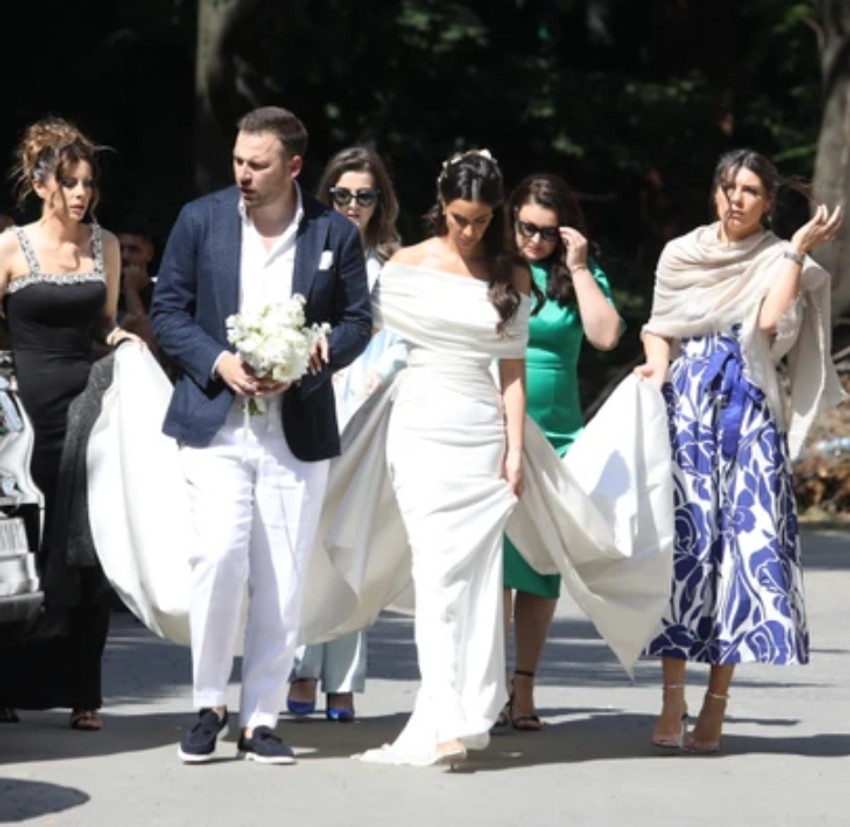 Dragana Kosjerina, venčanje - sestra