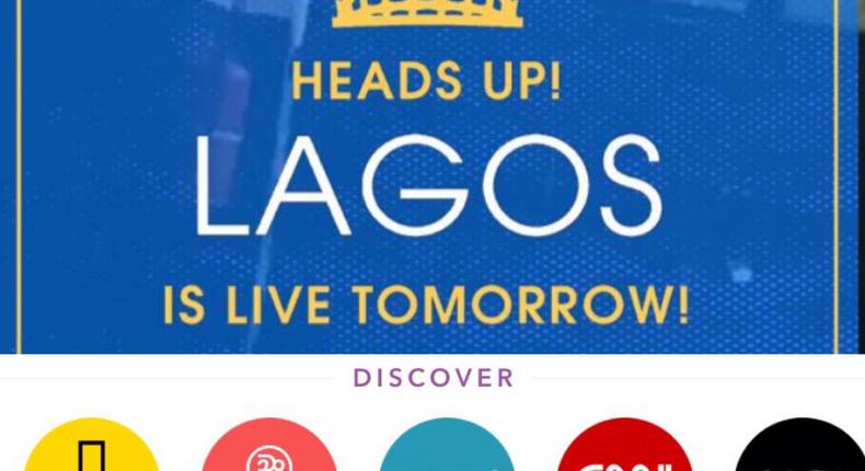 Snapchat Lagos is Live