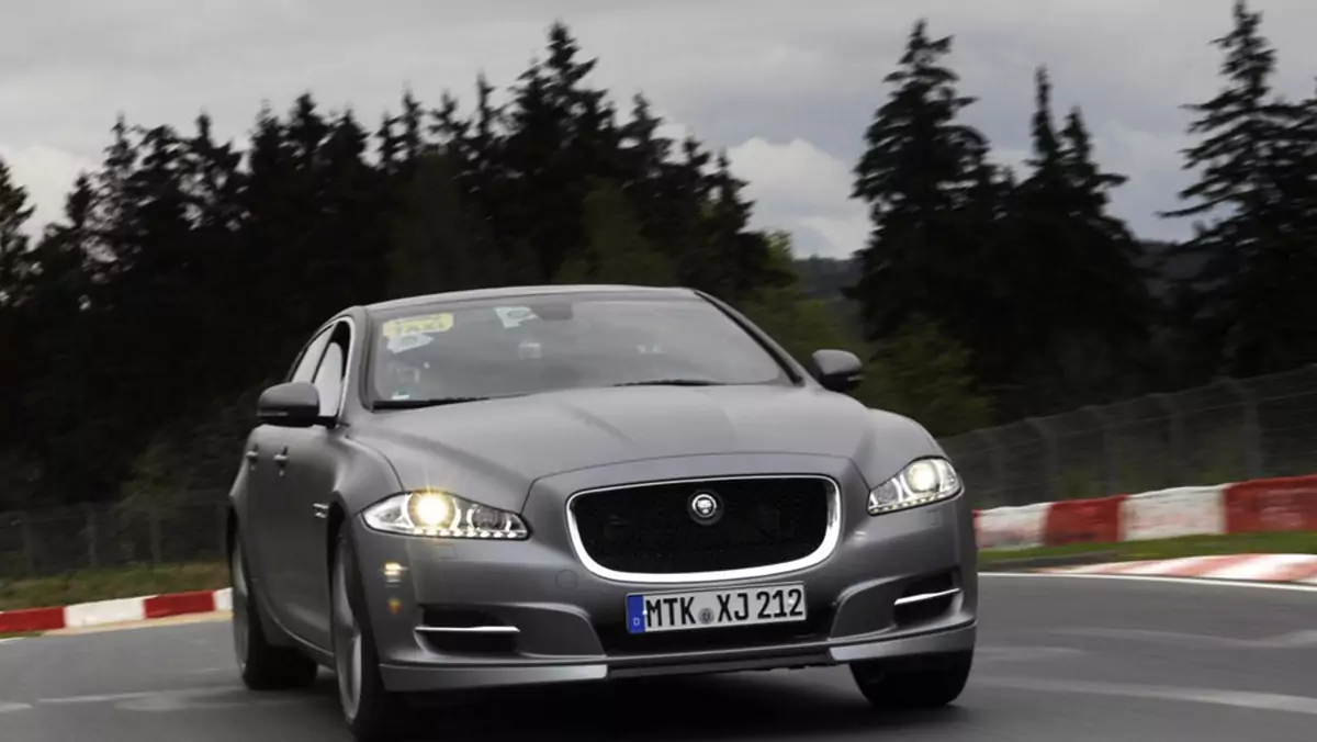 Jaguar XJ Sport w roli taxi na Nurburgringu