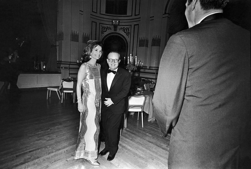 Lee Radziwiłł i Truman Capote, 1966 r.