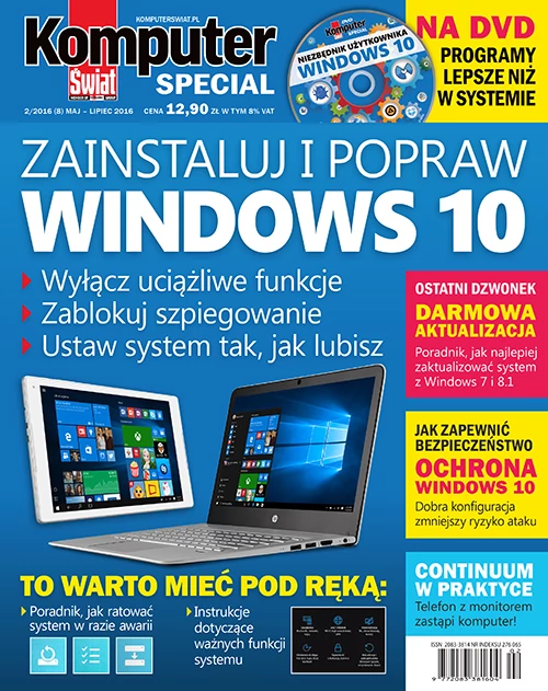 Komputer Świat Special - Windows 10: zainstaluj i popraw