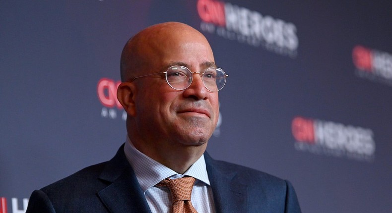 Jeff Zucker compared his firing from CNN to a gunshot wound, according to a New York Times report.Mike Coppola/Getty Images for WarnerMedia