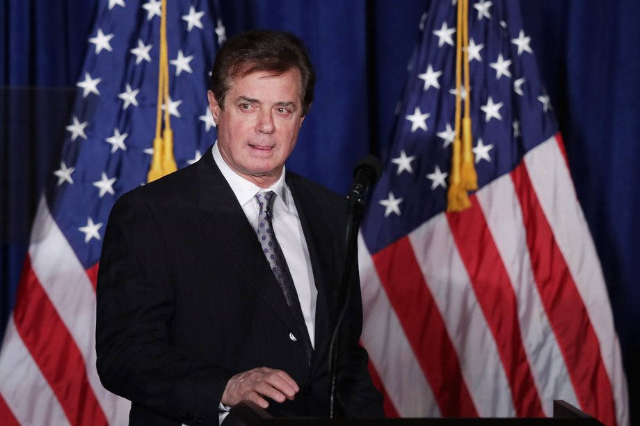 Paul Manafort, Trump's former campaign manager.