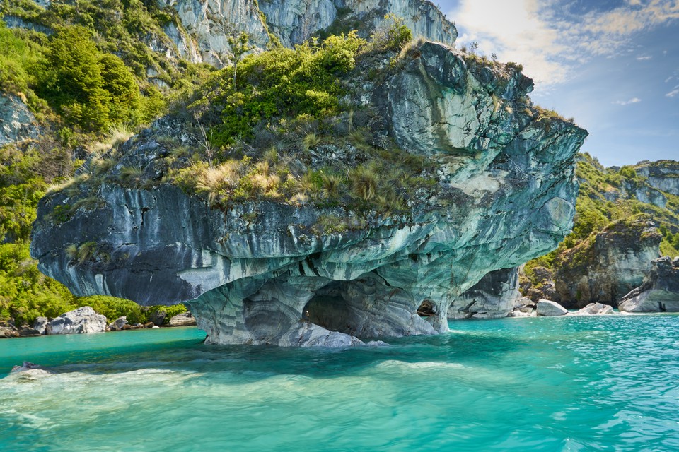 Marmurowe Jaskinie (Cuevas de Mármol) w Chile