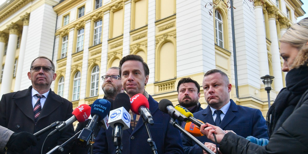 Krzysztof Bosak, Krzysztof Tuduj, Grzegorz Braun, Roman Fritz, Rafał Mekler.