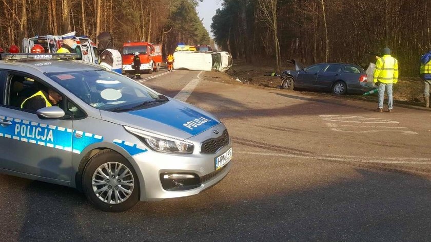 Tragiczny wypadek na Podlasiu. Nie żyje jedna osoba