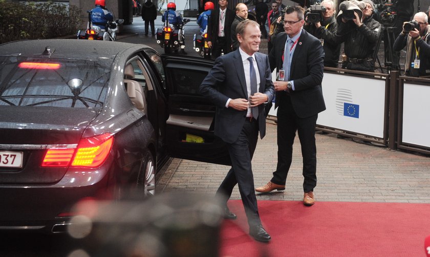 Donald Tusk w Brukseli