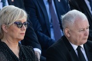 Julia Przyłębska i Jarosław Kaczyński