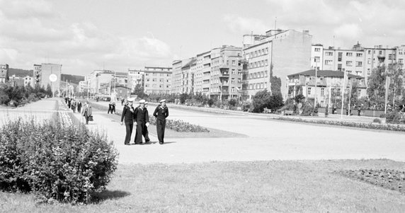 Gdynia w 1950 r.