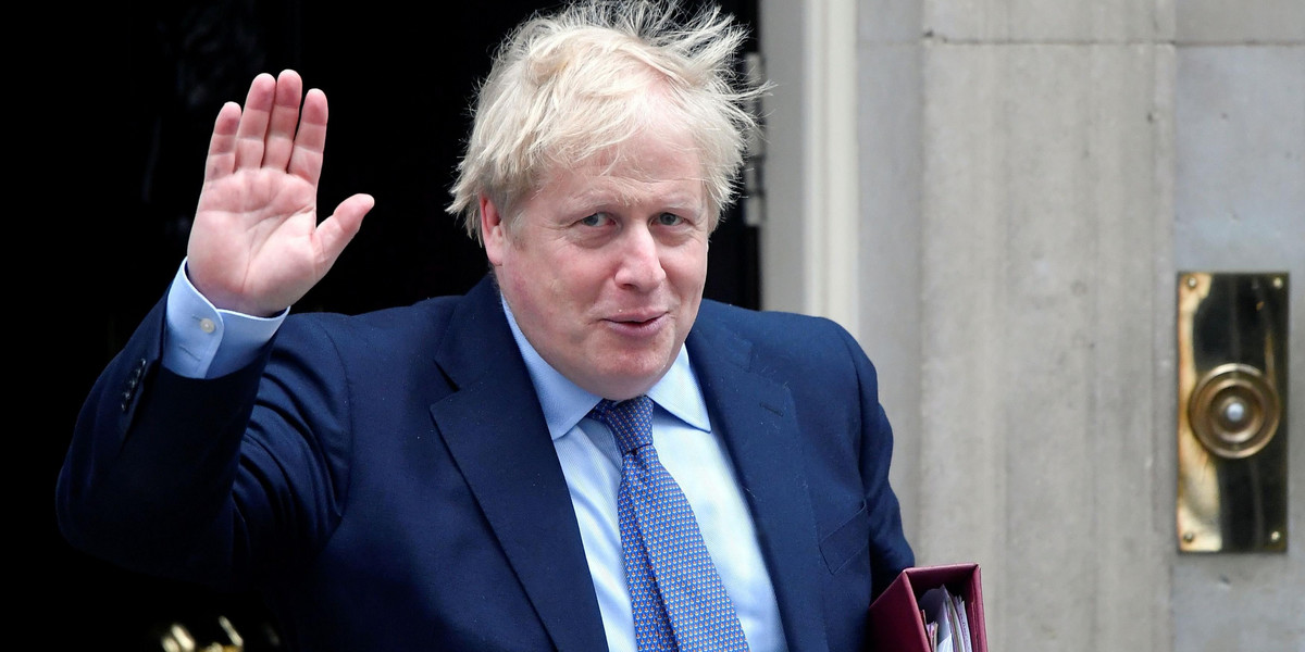 Brytyjski premier Boris Johnson