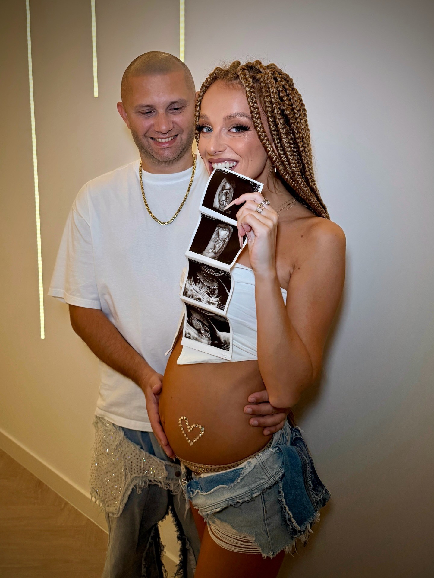 Populárna slovenská speváčka Simona Hegerová s partnerom. 