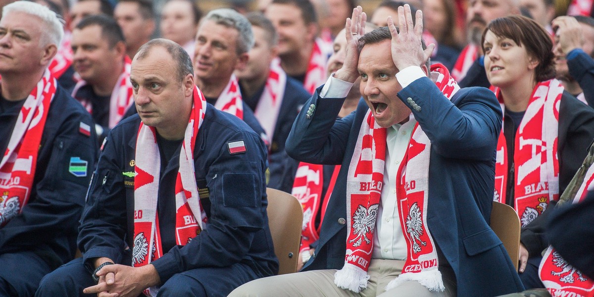 Prezydent skomentował mecz Biało-Czerwonych