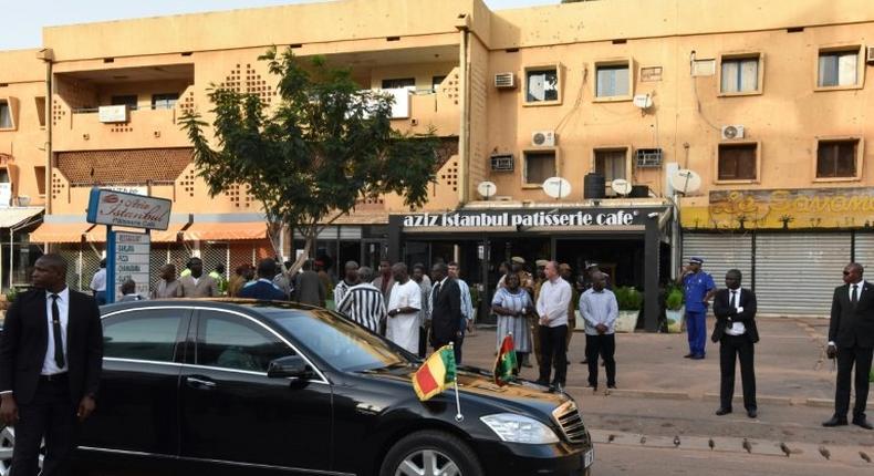 The scene of an attack in Burkina Faso in which 18 people were killed, one of a series in the Sahel region raising concerns about security