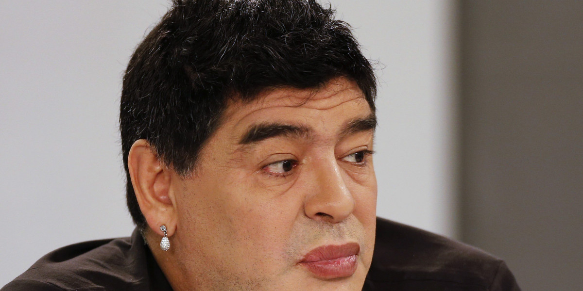 Maradona przeszedł operację plastyczną! Zrobił sobie usta?!