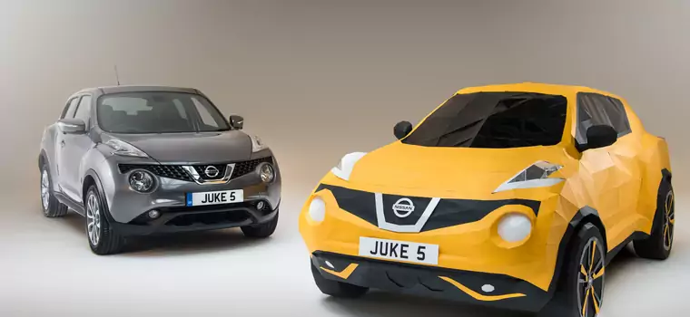 Nissan Juke Origami: auto z papieru