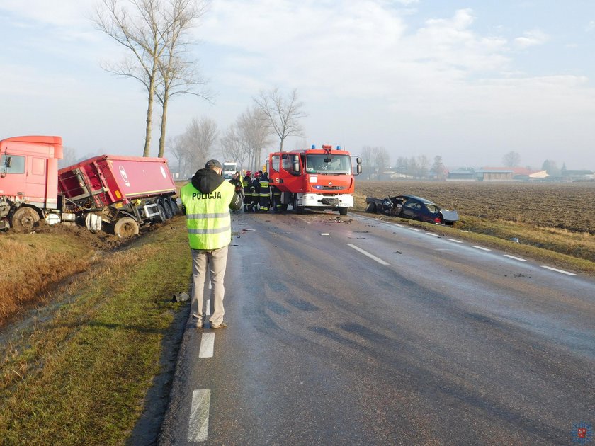 Tragiczny wypadek na DK 63