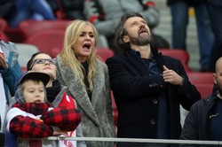 Olejnik, Domagalik, Łuczenko, Boruc czyli VIP-y i celebryci na meczu Polska - Islandia. ZDJĘCIA