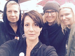 Janda, Szulim, Cielecka - znane Polki wzięły udział w 'czarnym proteście'