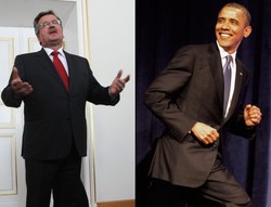 Oh my God, it's Obama! "Lepiej niech prezydent nie mówi wierszem"
