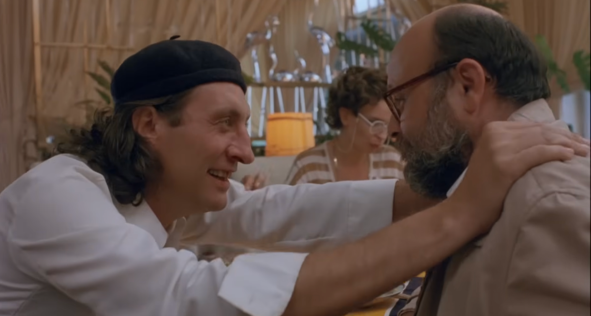 Arnošt Goldflam a Bolek Polívka vo filme Dědictví. 