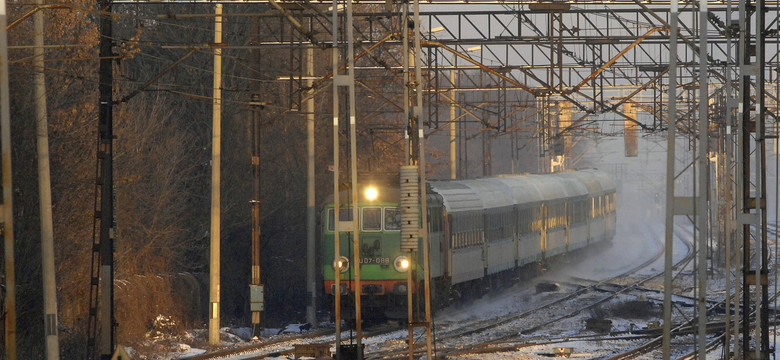 Zamarza trakcja elektryczna. Pociągi grzęzną w polu