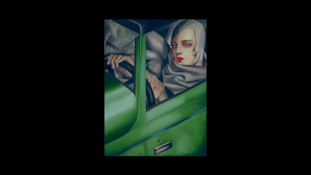 Tamara Łempicka, Autoportret 