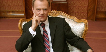 Premier Tusk o "skrobankach" koleżanki