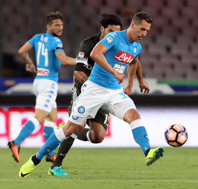 Arkadiusz Milik zdobył dwa gole w 2. kolejce Serie A. SSC Napoli 4:2 AC Milan