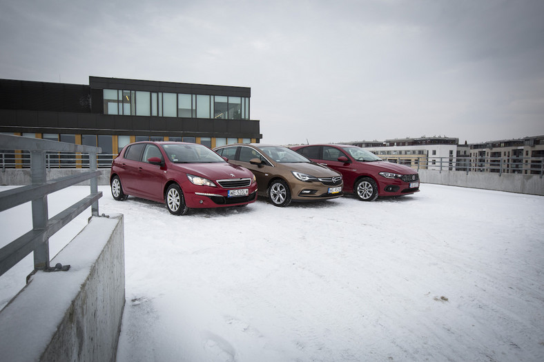 Fiat Tipo kontra Opel Astra i Peugeot 308