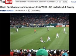 Beckham to niezły brutal. Zobacz wideo