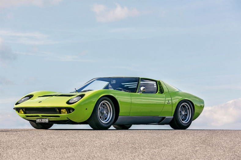 Piękna bestia - Lamborghini Miura P400 S