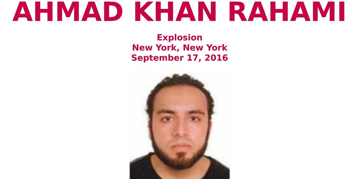 Ahmad Khan Rahami został zatrzymany przez policję