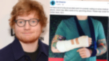 Ed Sheeran miał wypadek. Wokalista wyznał, co tak naprawdę mu się stało