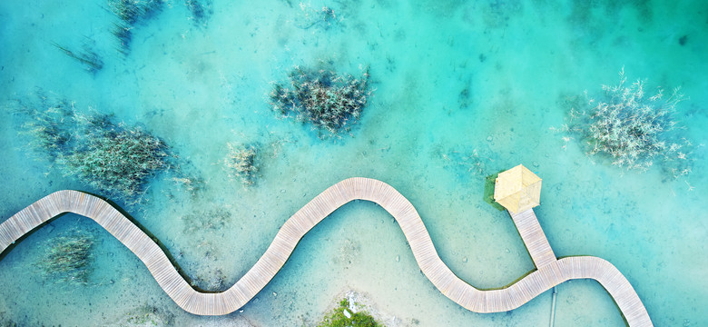 Polskie Malediwy? Zdjęcia parku Gródek w Jaworznie z lotu ptaka zachwycają