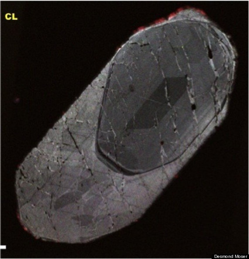 Cirkon pronađen u središtu kratera (FOTO: Desmond Moser)