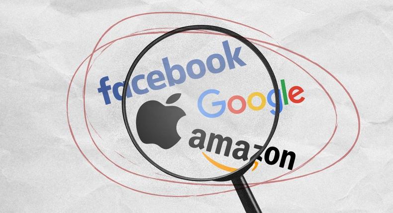 Apple Google Facebook Amazon scrutiny scribble 2x1