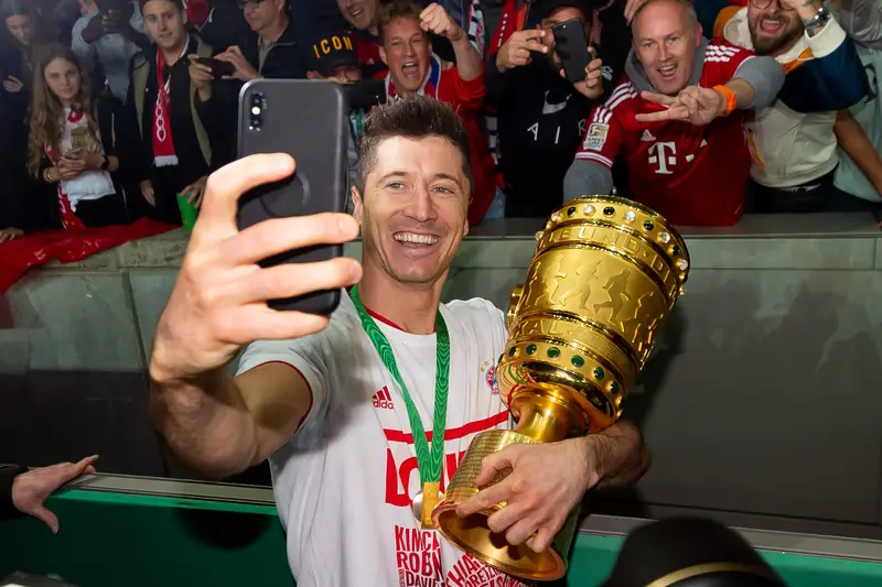 Robert Lewandowski będzie częstym gościem na Viaplay, która pokaże wszystkie mecze Bayernu Monachium