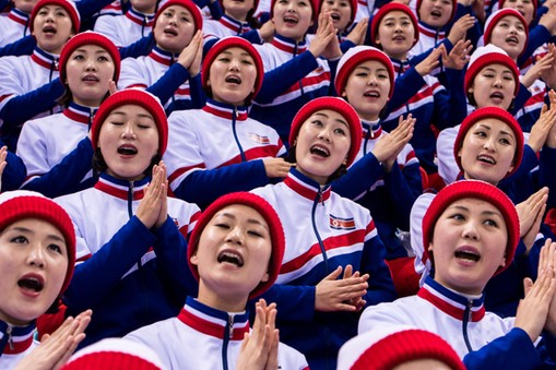 PyeongChang '18: North Korean Cheerleaders