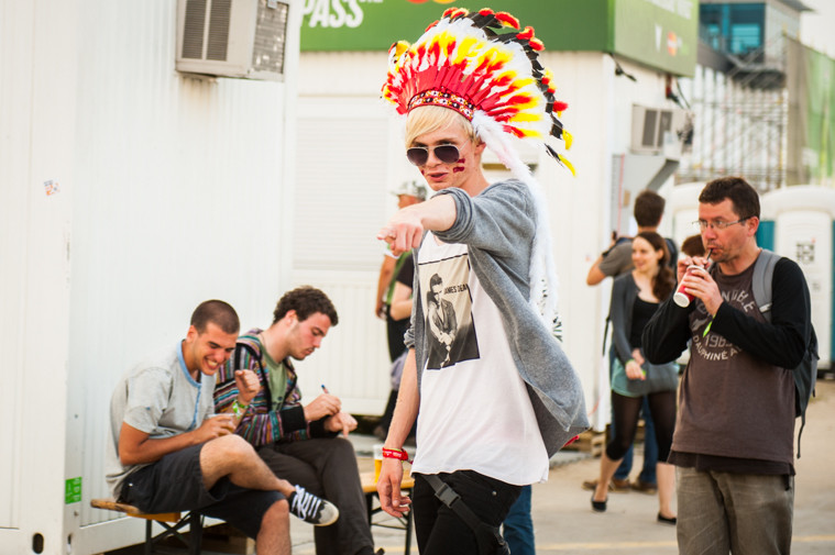 Publiczność na festiwalu Heineken Open'er (fot. Monika Stolarska / Onet)