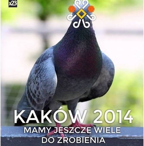 Kraków 2022 logo - mem
