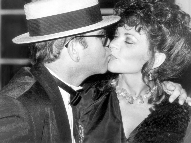 Elton Džon i Renate Blauel