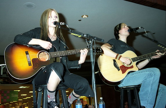 Avril Lavigne w 2004 roku