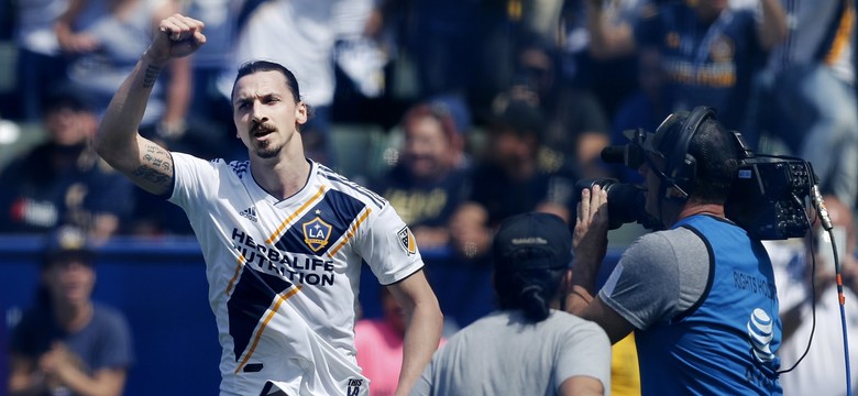 Zlatan Ibrahimovic już czaruje w USA. W debiucie strzelił dwa gole