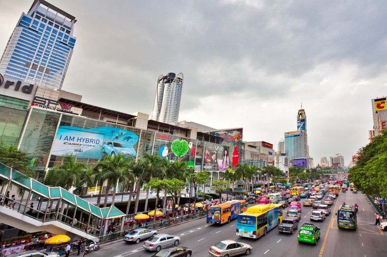 Centrum handlowe w Bangkoku. Fot.iStock