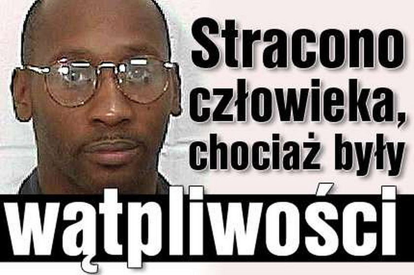 Stracono człowieka, chociaż były wątpliwości