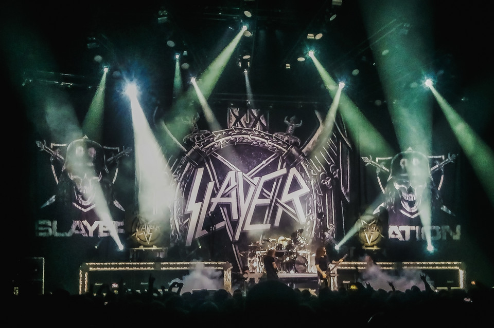 Slayer w łódzkiej Atlas Arenie (fot. Karol Makurat/REPORTER)