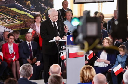 Kaczyński wypomniał dawne słowa Tuska o umieraniu z głodu. "Młodzieńczy wygłup"