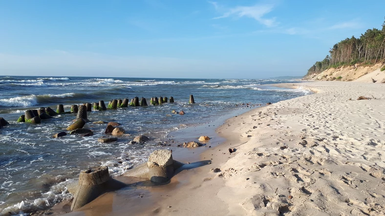 Plaża, Orzechowo Morskie