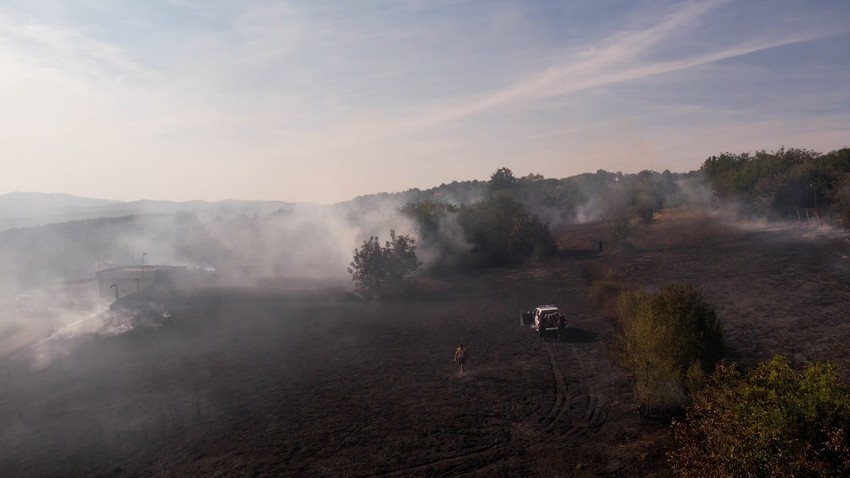 Zapalilo se nisko rastinje u Ljubiću