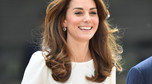 Uśmiechnięta księżna Kate z wizytą w fundacji